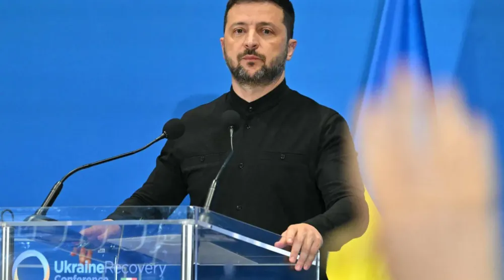  Ukrayna Devlet Başkanı Volodimir Zelenskiy (AFP)