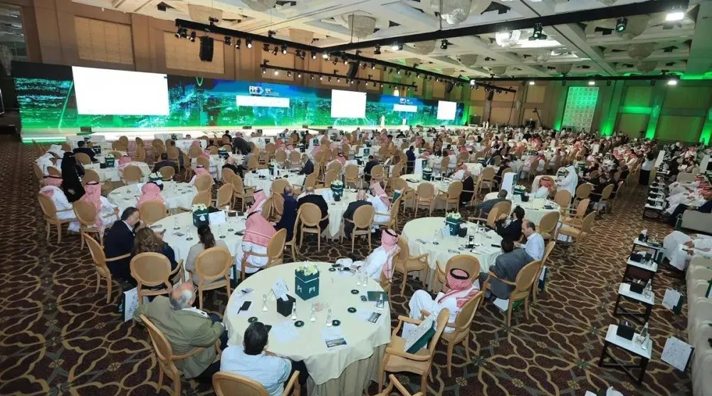 إحدى النسخة الماضية لمنتدى المشاريع المستقبلية في الرياض (الشرق الأوسط)
