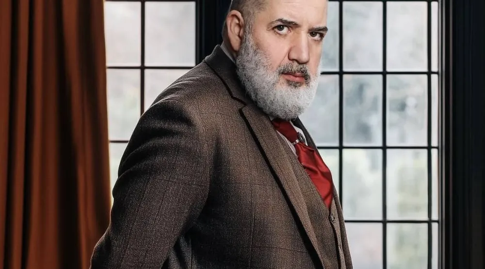 من مسلسل «الخطيئة الأخيرة» في دور الشرير (إنستغرام الفنان)