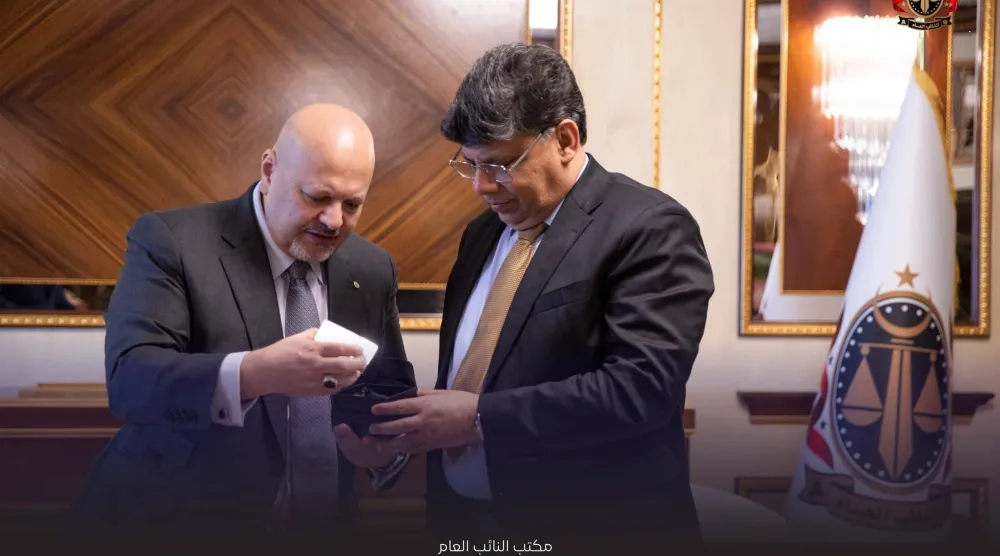 الصور ملتقياً في مكتبه بطرابلس خان في نوفمبر 2024 (مكتب النائب العام)