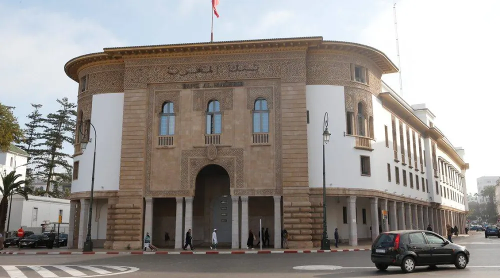 صورة عامة لمقر البنك المركزي المغربي بالرباط (رويترز)