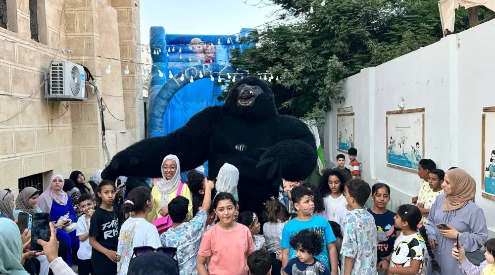 فاعليات ترفيهية تقيمها «مؤسسة سوريا الغد» للإغاثة للاجئين في مصر (مؤسسة سوريا الغد للإغاثة)