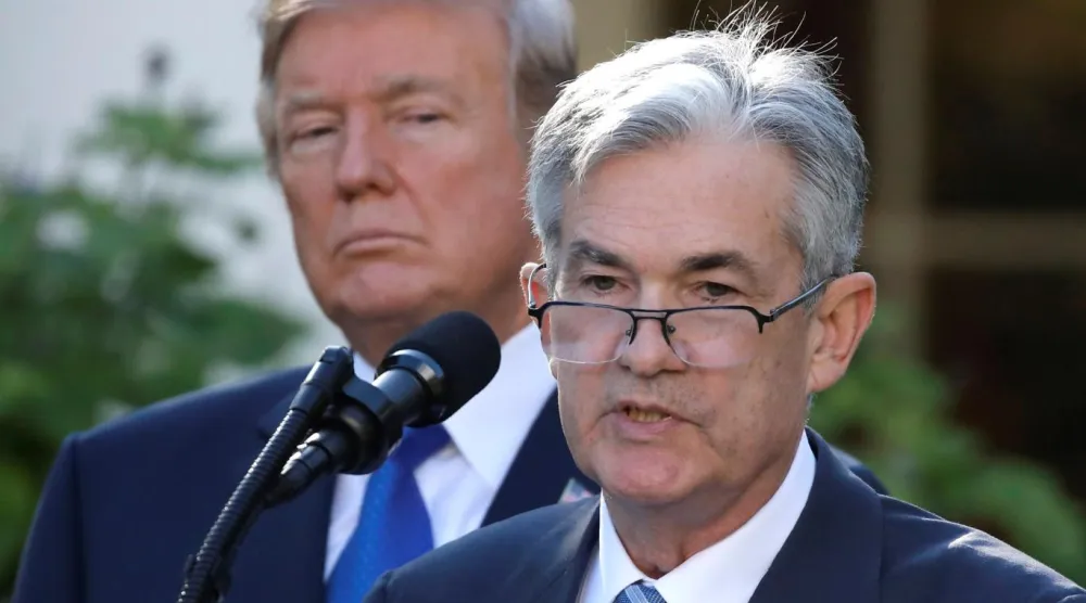 Trump, 2018’de Powell’ı Fed başkanı olarak atamıştı (Reuters)