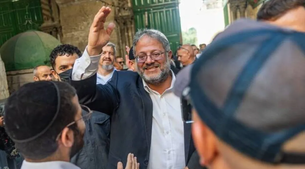 بن غفير في الأقصى (القناة 12)
