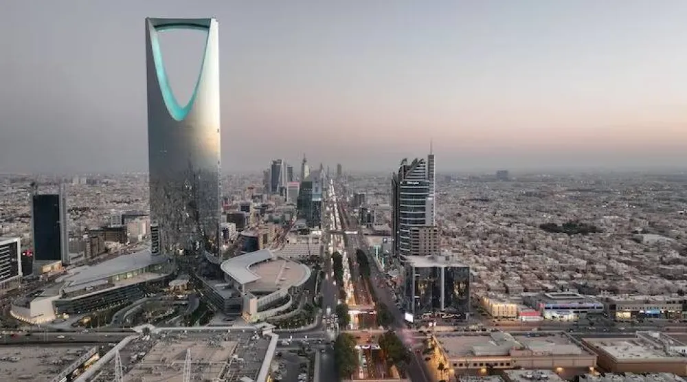 صورة جوية للعاصمة السعودية الرياض (رويترز)