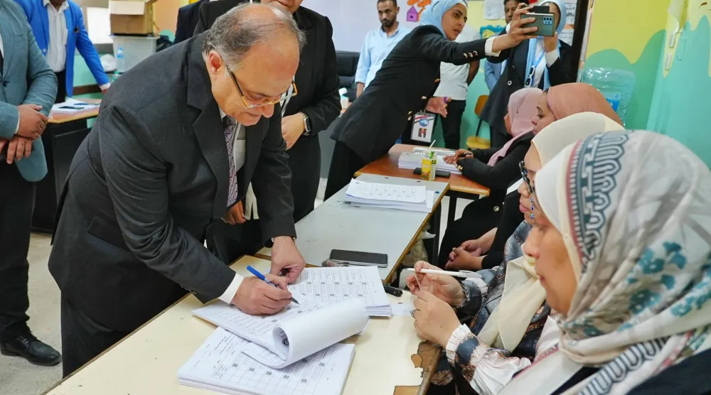 التصويت بانتخابات مجلس الشيوخ في مصر (مجلس الوزراء المصري)