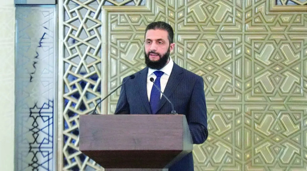 الرئيس السوري أحمد الشرع (أرشيفية - د.ب.أ)