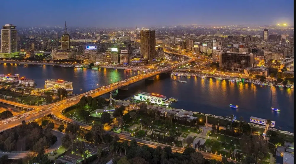 مشهد علوي من العاصمة المصرية القاهرة (رويترز)