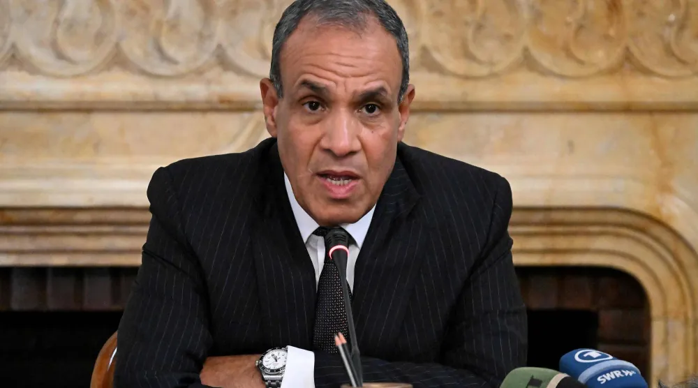 وزير الخارجية المصري بدر عبد العاطي (أ.ف.ب)