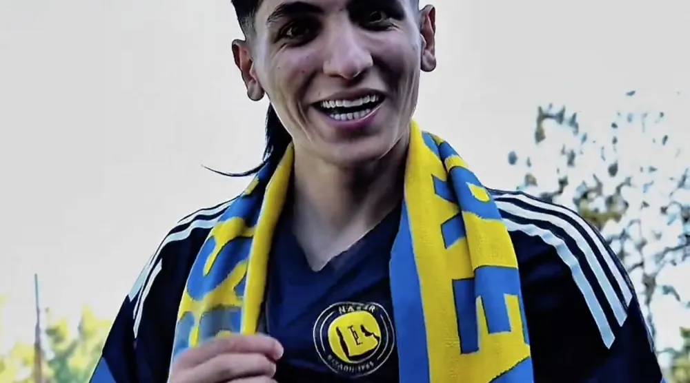 العراقية شوخان بقميص النصر (نادي النصر)
