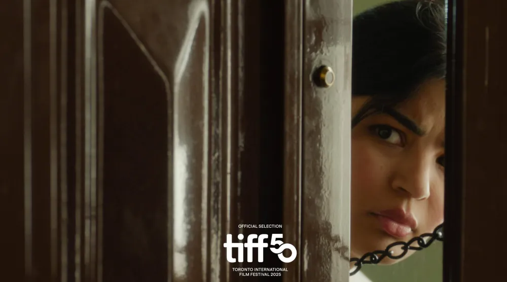 ميلا الزهراني على ملصق الفيلم (سوني بيكتشرز كلاسيكس)