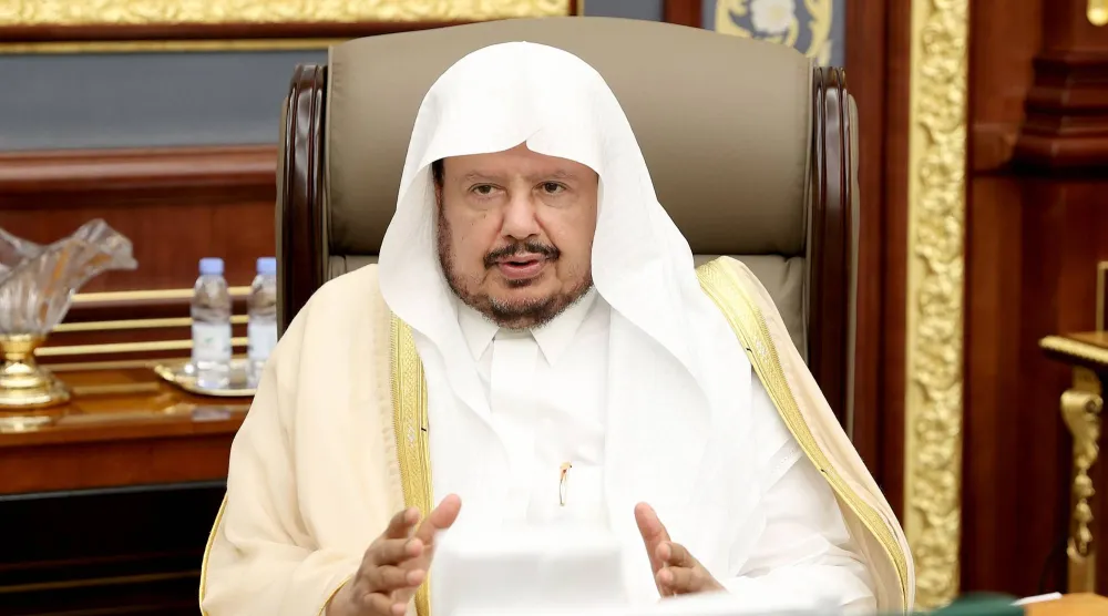 رئيس مجلس الشورى السعودي أكّد أن الخطاب الملكي يشكل برنامج عمل متكاملاً (تصوير: مشعل القدير)
