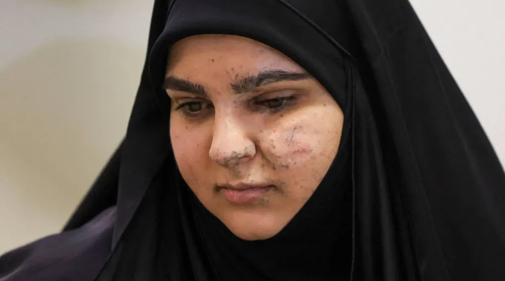 Çağrı cihazı patlamalarının kurbanlarından biri olan 27 yaşındaki Zeyneb Mustarah... Beyrut, 15 Eylül 2025 (Reuters)