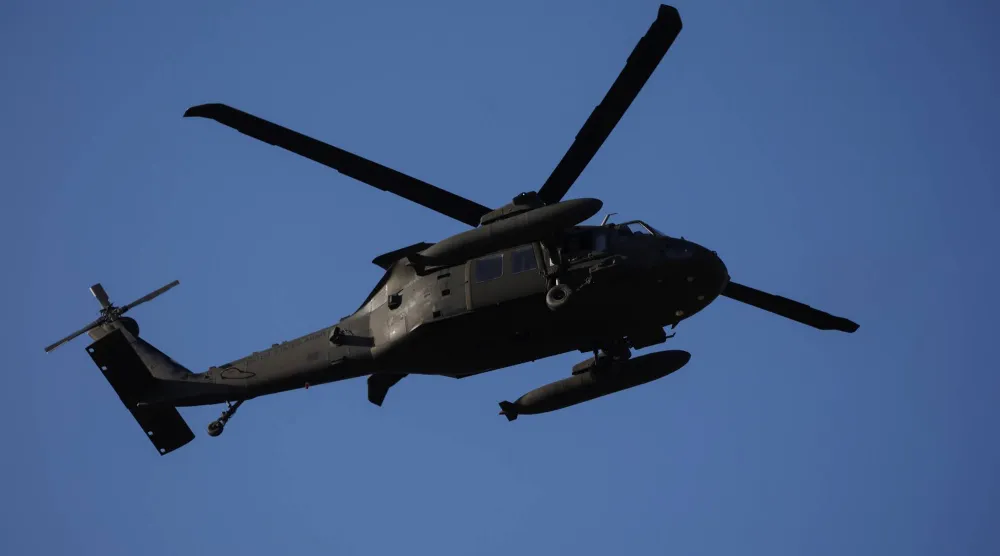 مروحية أميركية من طراز «بلاك هوك» (رويترز)