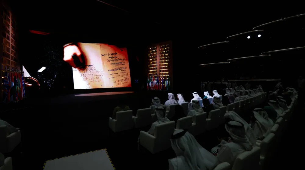 جانب من حفل تتويج «تحدي القراءة العربي» في الدورة السابقة (الشرق الأوسط)