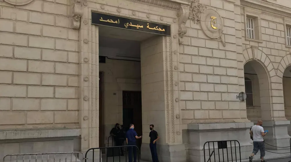 مقر محكمة القطب الجزائي المختصة في قضايا الفساد (الشرق الأوسط)