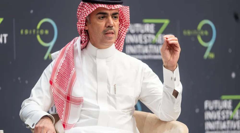 الرئيس التنفيذي لشركة «إكسبو 2030 الرياض» خلال إحدى جلسات النسخة الـ9 من مؤتمر «مبادرة مستقبل الاستثمار»... (الشرق الأوسط)