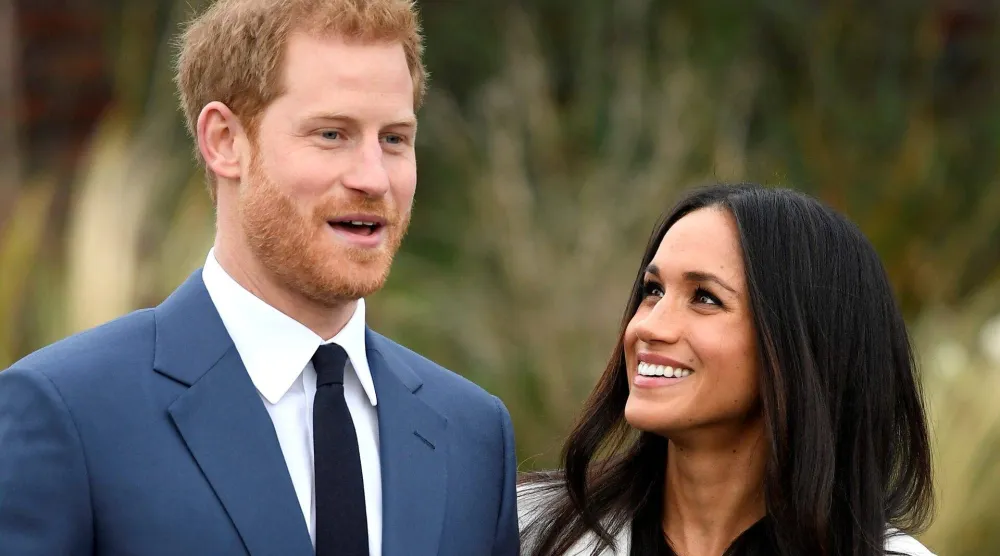 الأمير البريطاني هاري وزوجته ميغان ماركل (رويترز)