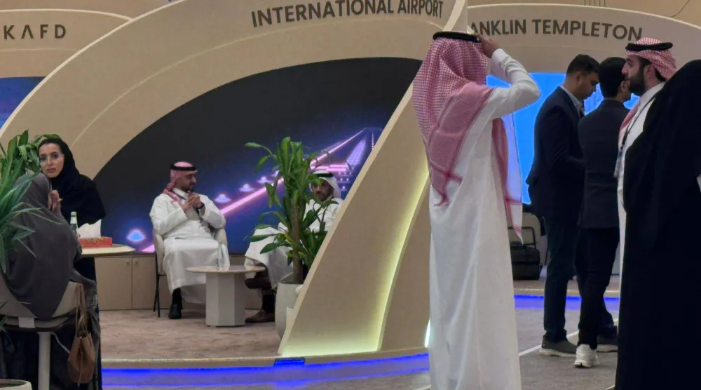 جناح مطار الملك سلمان الدولي في مؤتمر مبادرة مستقبل الاستثمار (الشرق الأوسط) 
