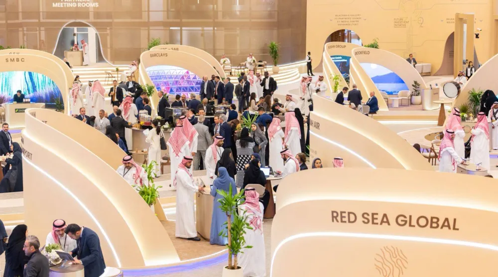 صحنههایی از «ابتکار آینده سرمایهگذاری» (الشرق الأوسط)