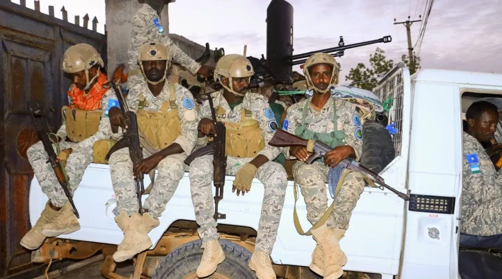 جنود من الجيش الصومالي (متداولة)