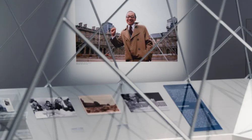 تصميم الهرم الزجاجي لمتحف اللوفر (متاحف قطر)