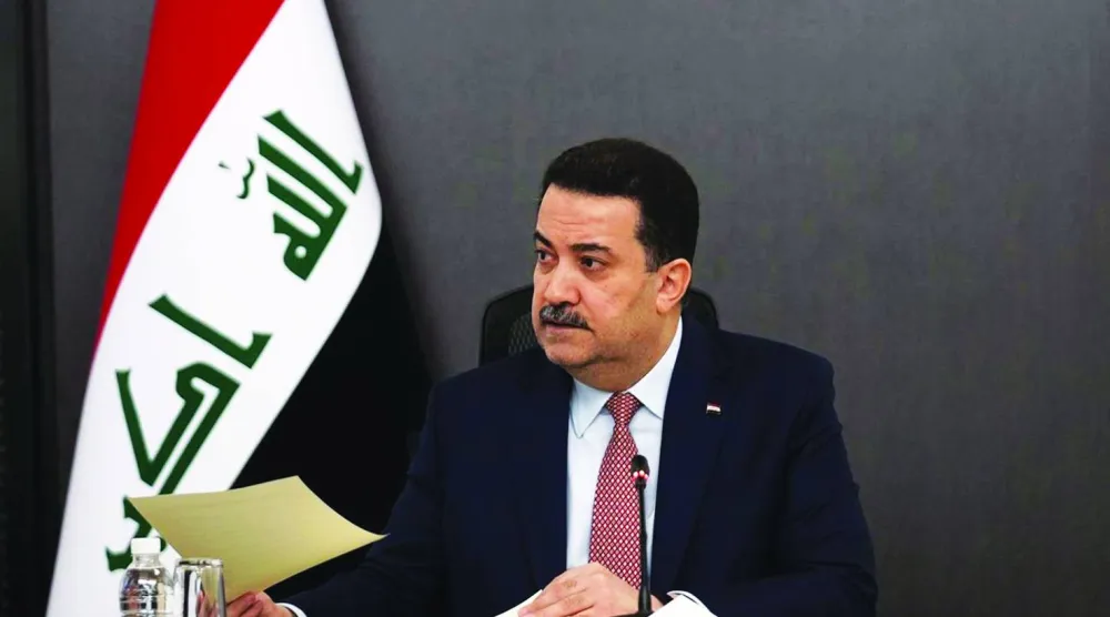 رئيس الحكومة العراقية محمد شياع السوداني (وكالة الأنباء العراقية)