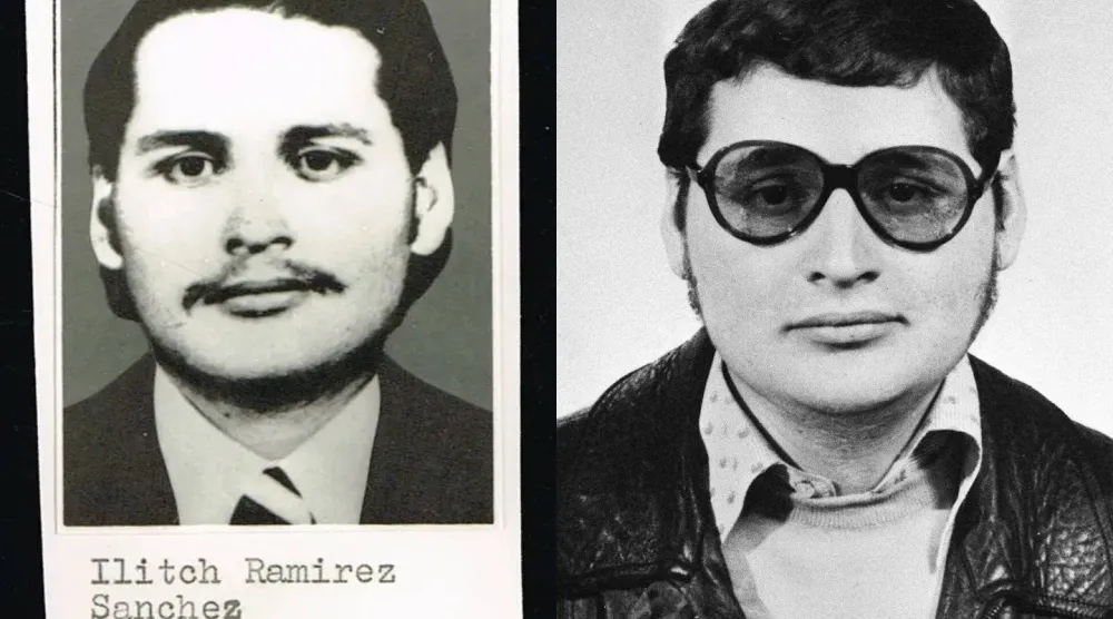 كارلوس بهيئتين كما بدا في نشرات الإنتربول (أ.ف.ب)