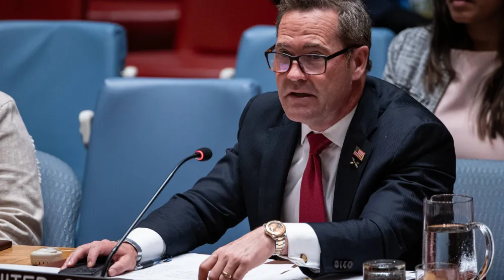 سفير الولايات المتحدة لدى الأمم المتحدة مايك والتز (أ.ب)