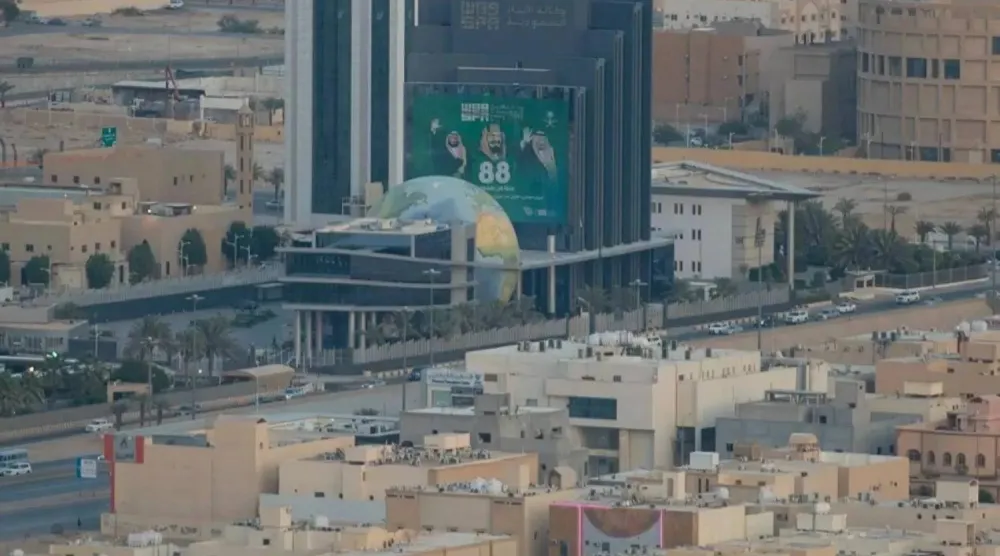 عدد من المباني السكنية في العاصمة الرياض (واس)