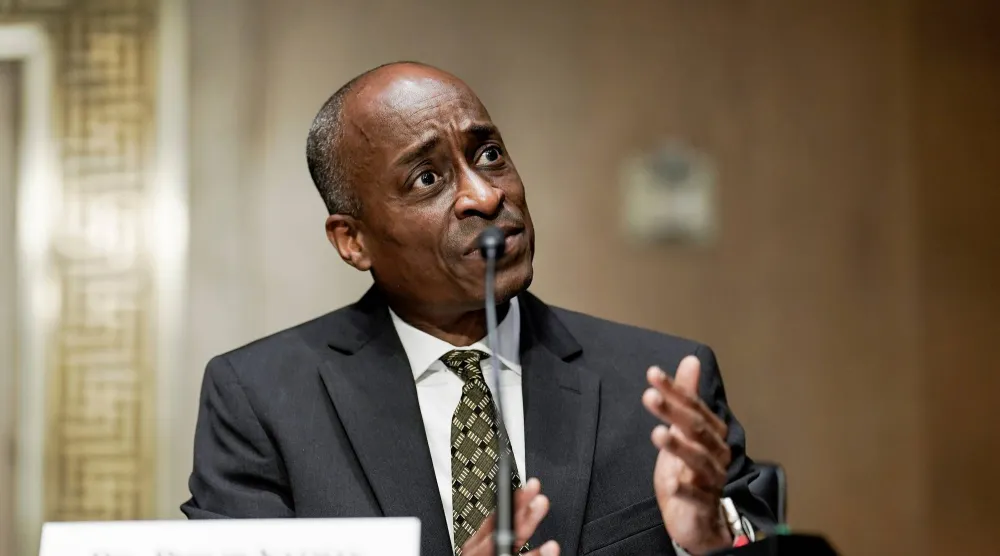 فيليب جيفرسون خلال جلسة استماع في مجلس الشيوخ الأميركي بواشنطن (أرشيفية - رويترز)