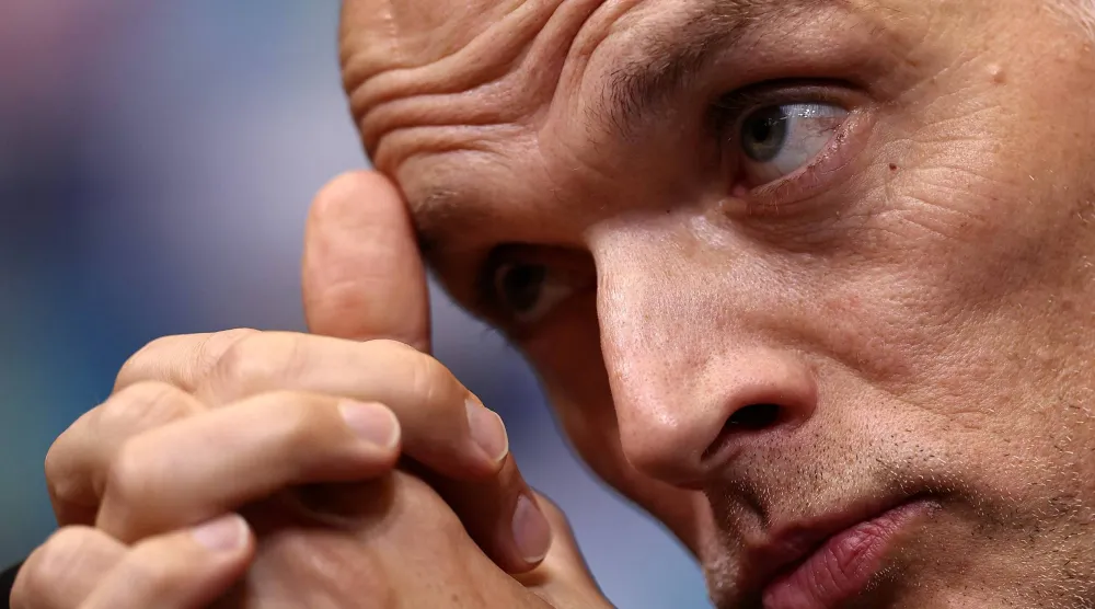 المدير الفني الألماني لمنتخب إنجلترا توماس توخيل (أ.ف.ب)