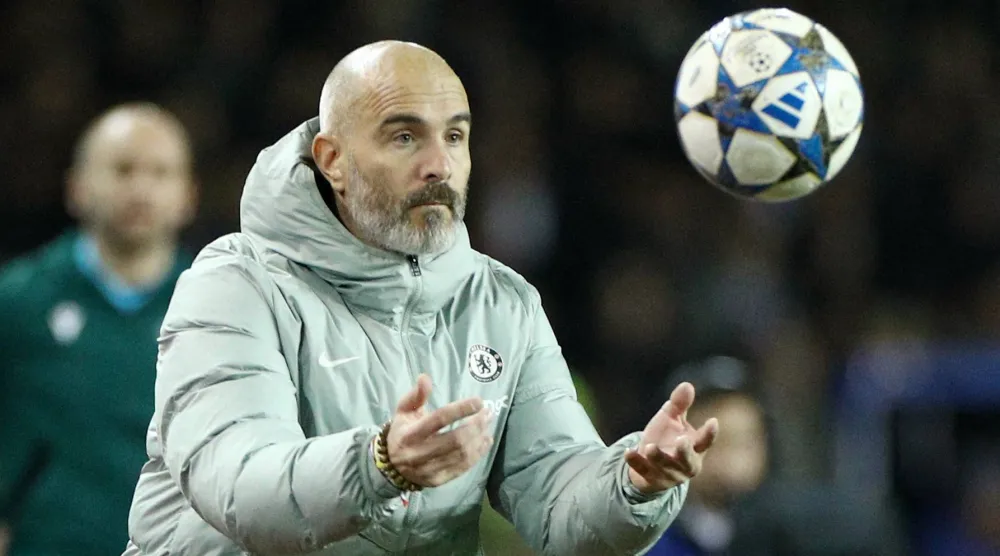 إنزو ماريسكا مدرب تشيلسي (رويترز)