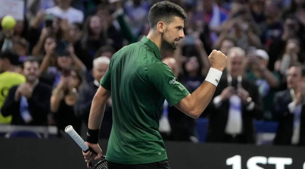 الصربي نوفاك ديوكوفيتش إلى نهائي أثينا (أ.ب)