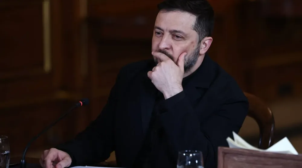 Ukrayna Devlet Başkanı Volodimir Zelenskiy (DPA)