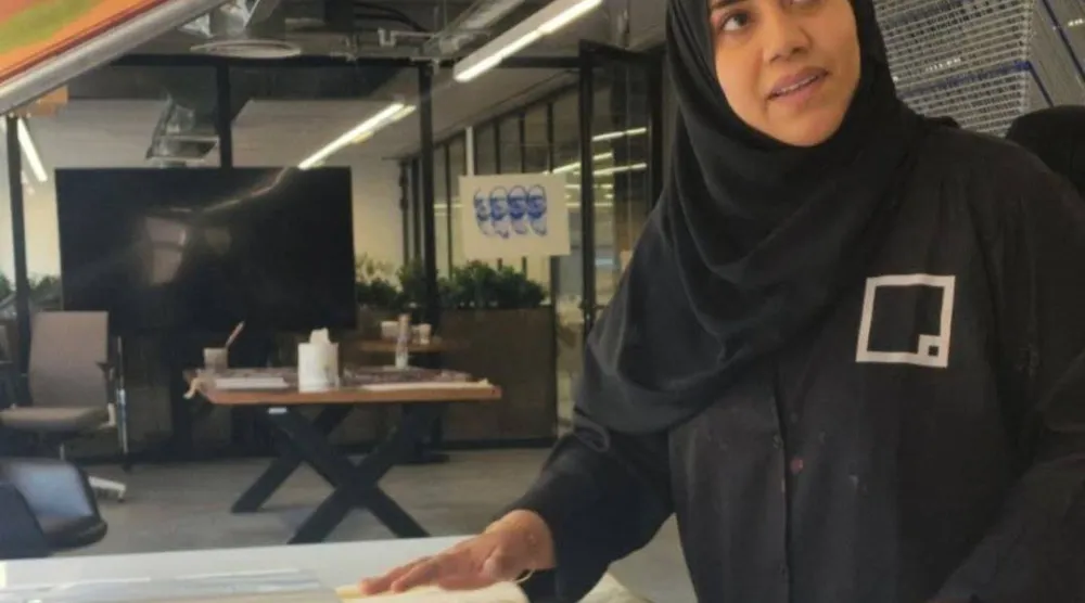 تحضير عمل «عمتي والكرورو» للفنانة زينب أبو حسين (إنستغرام)