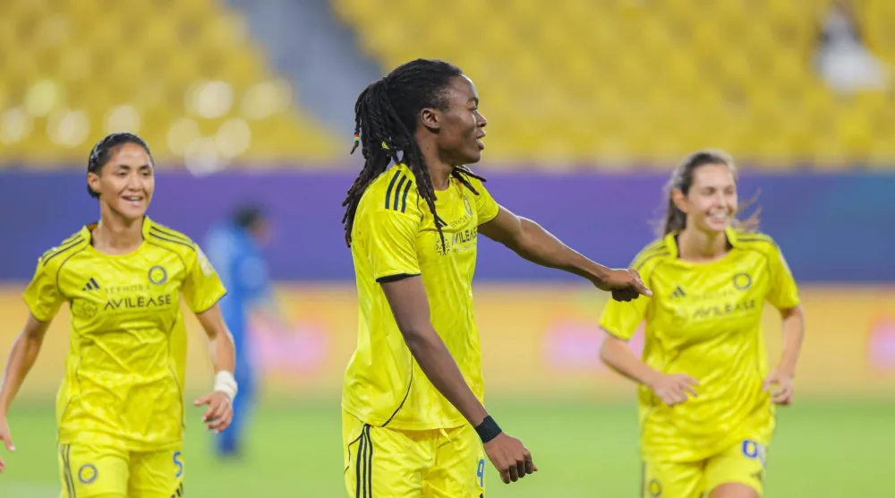 النصر واصل رحلة انتصاراته في دوري السيدات (الدوري السعودي للسيدات)