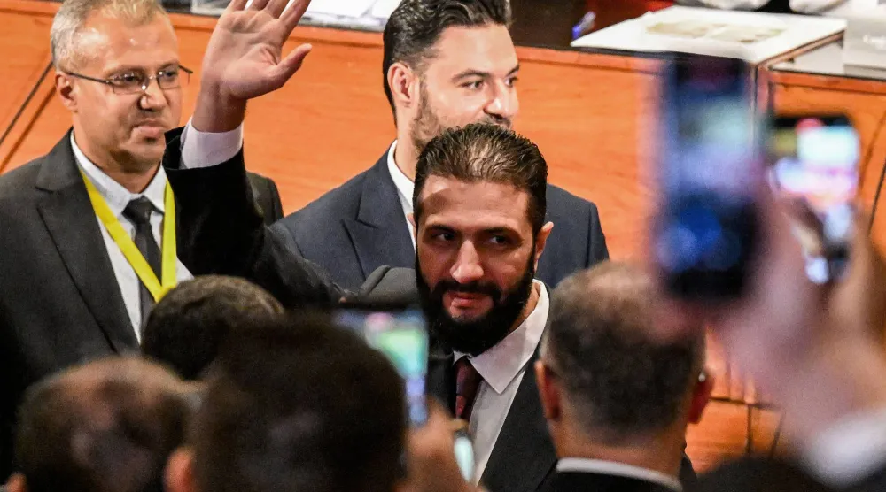 الرئيس السوري أحمد الشرع (أ.ف.ب)