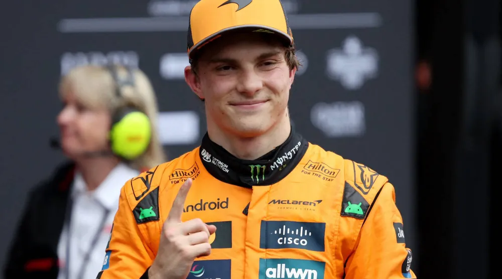  أوسكار بياستري سائق مكلارين (رويترز).