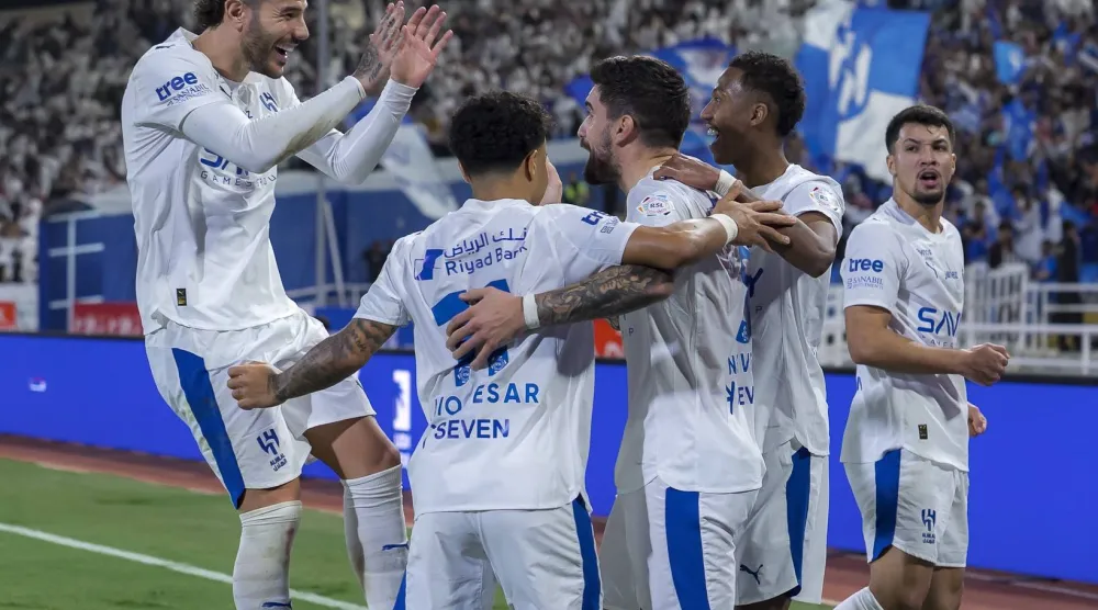 واصل الهلال رحلة انتصاراته رغم الغيابات التي طالت صفوف الفريق (نادي الهلال) 