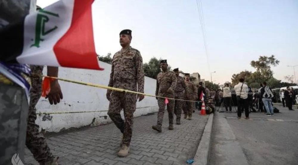 أحد المراكز الانتخابية في بغداد (مفوضية الانتخابات)