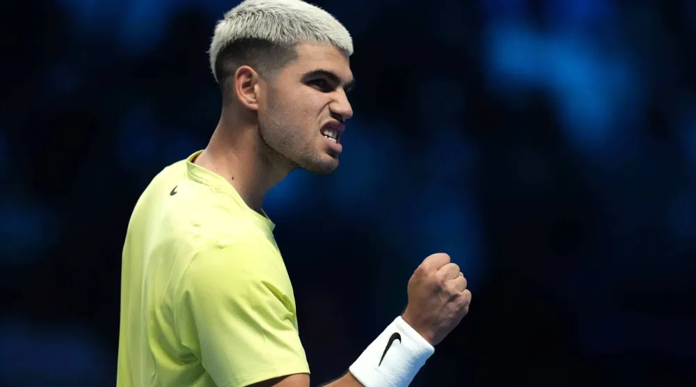 الإسباني كارلوس ألكاراس (أ.ب) 