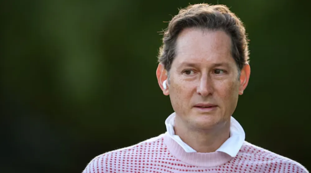 John Elkann, Chairperson of Ferrari, attends the Allen and Company Sun Valley Media and Technology Conference at The Sun Valley Resort in Sun Valley, Idaho, US, July 9, 2025. REUTERS/Brendan McDermid/File Photo P
