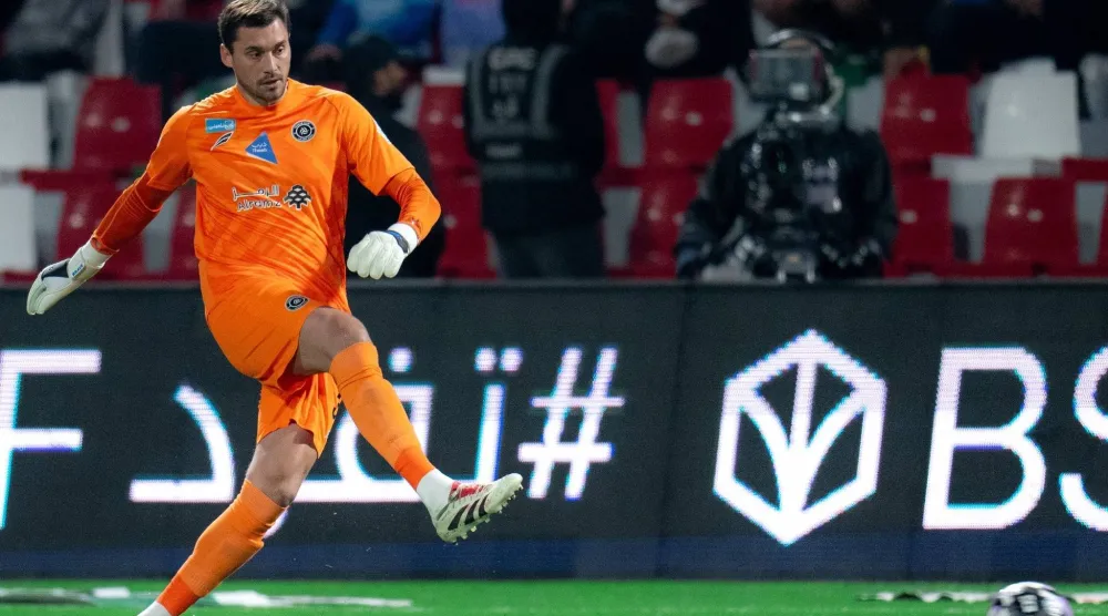 الحارس الأوكراني جورجي بوشان (الدوري السعودي) 