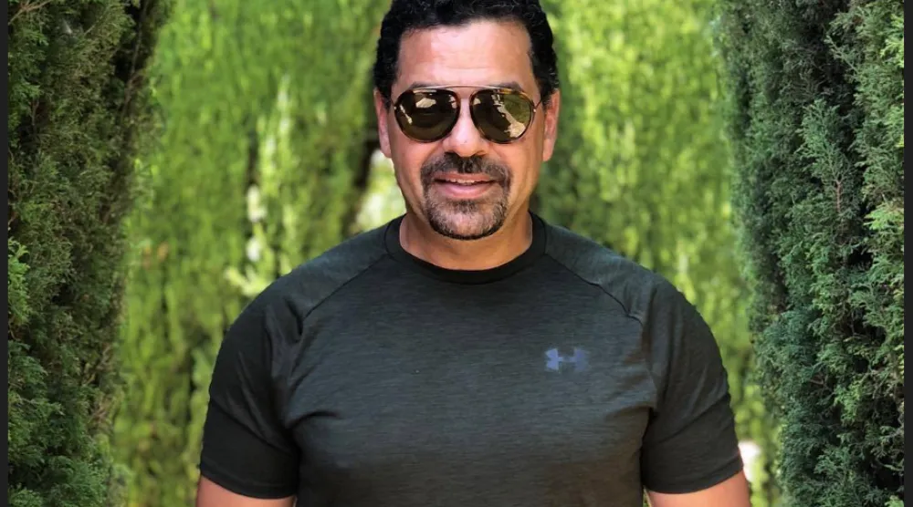 طارق العريان مخرج فيلم «السلم والثعبان» (صفحته على «فيسبوك»)