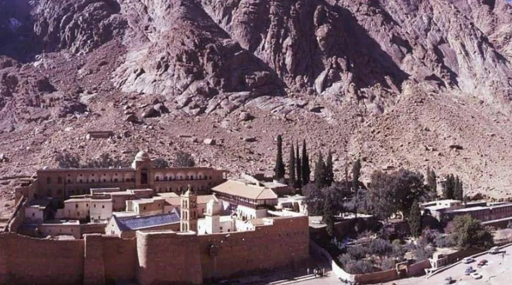 دير سانت كاترين بجنوب سيناء (الهيئة العامة للاستعلامات المصرية)