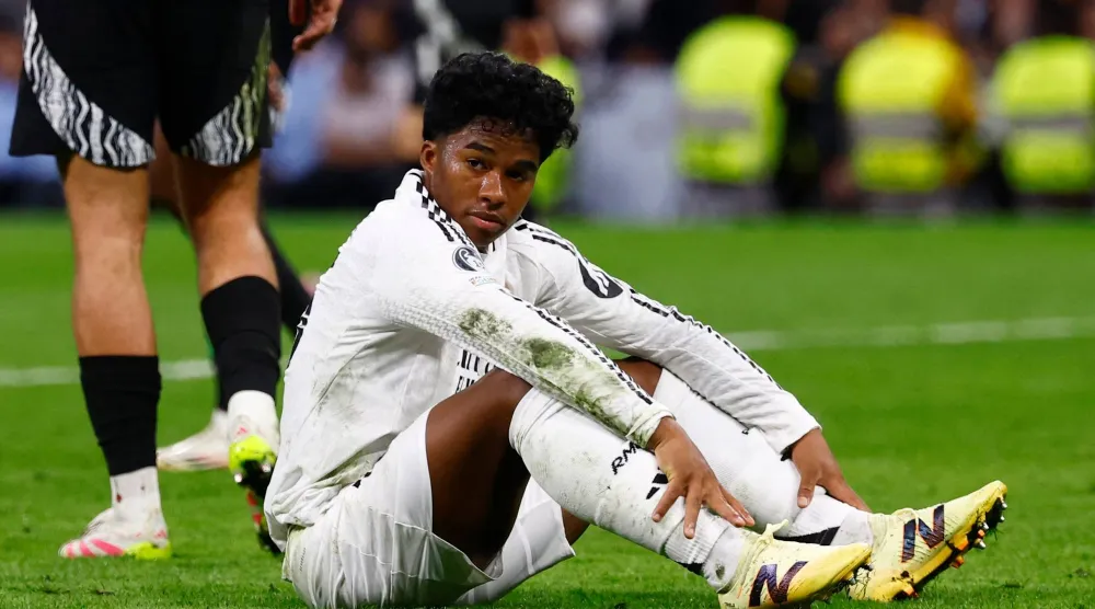 البرازيلي إندريك مهاجم ريال مدريد الشاب (رويترز)