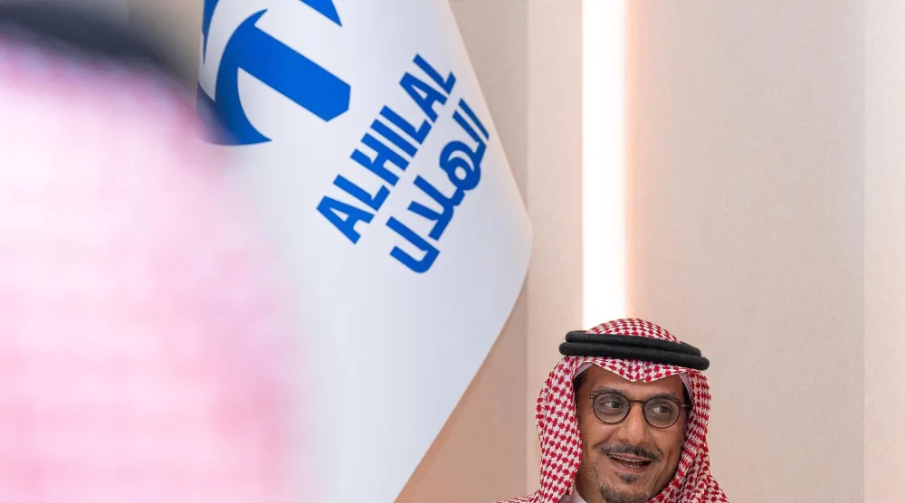 الأمير نواف بن سعد رئيس نادي الهلال (نادي الهلال)