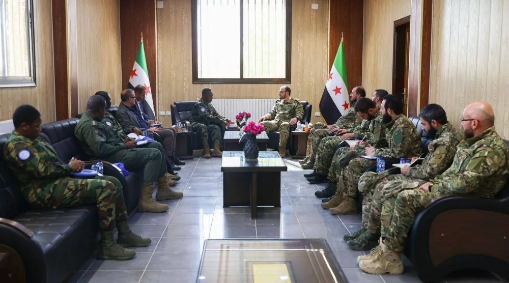 «أندوف» ترفع علمها على نقطة سورية سابقة مقابل قاعدة إسرائيلية بالقنيطرة