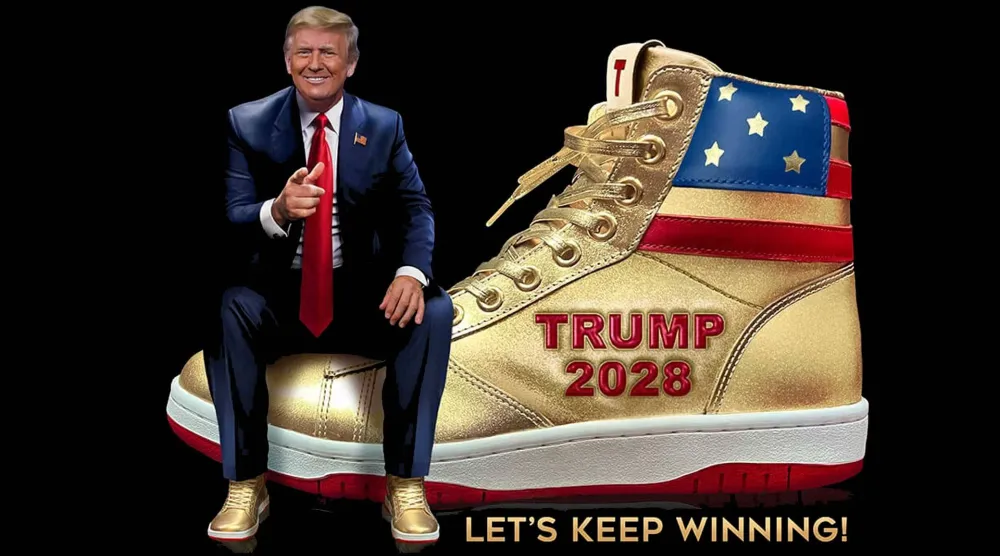 أحدث طراز أحذية رياضية من توقيع ترمب (متجر ترمب الإلكتروني)